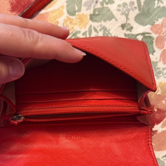 Coach Red Crossbody Mini Bag - Picture 16 of 17